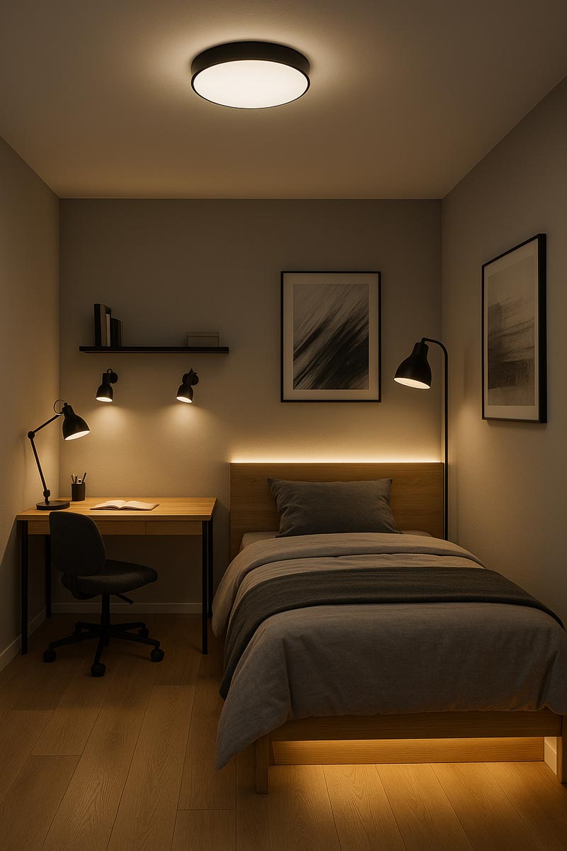 Corpuri iluminat dormitor