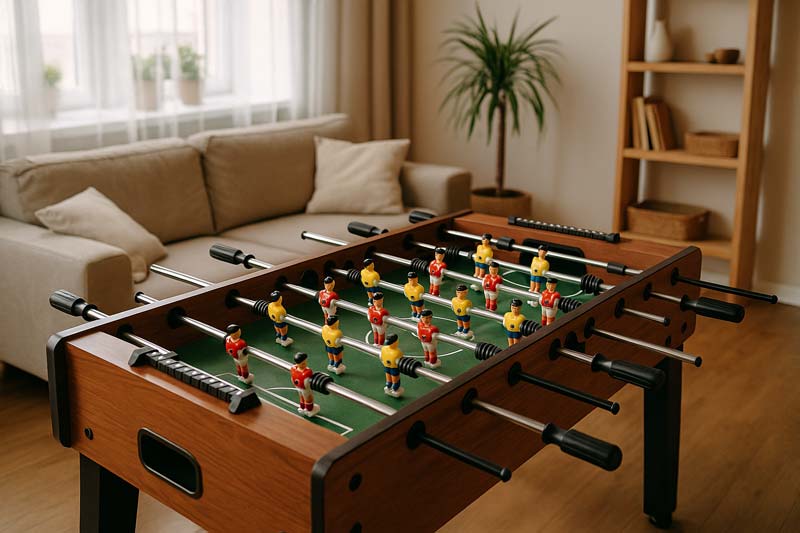 Masa pentru Foosball - idei cadouri iubit