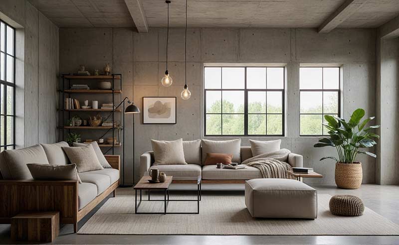 Living modern industrial