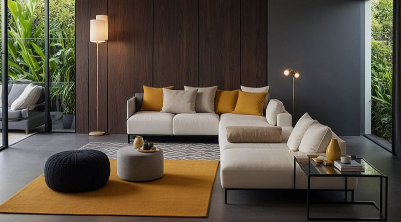 Idei de amenajare living modern