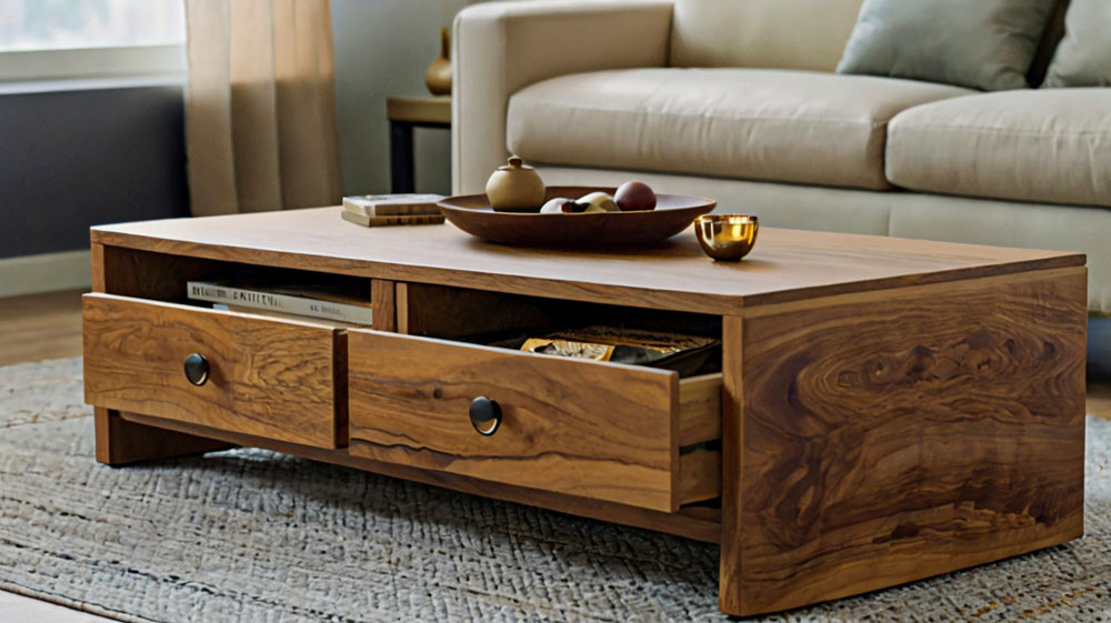 Masuta de cafea cu sertare