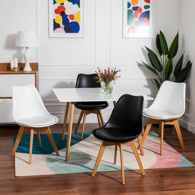 Scaune de living din plastic