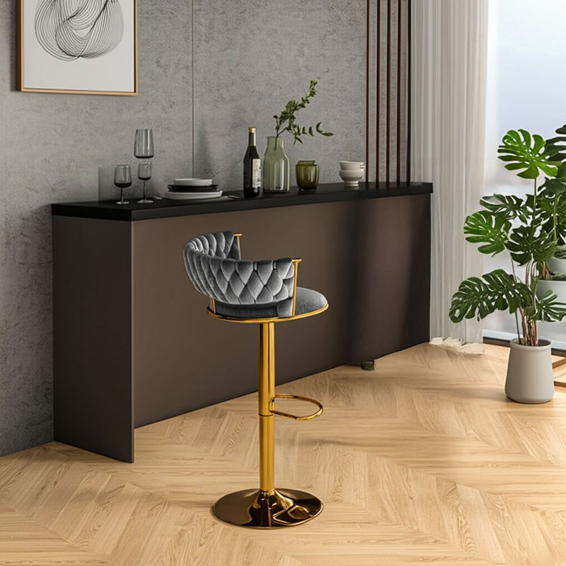 Scaun de bar ABS 118 gri